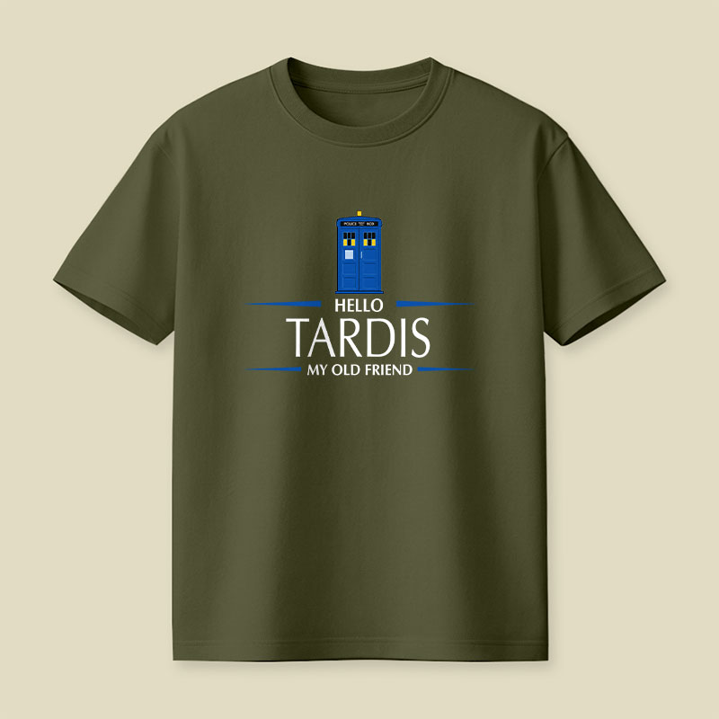 Hello Tardis Playful T-Shirt