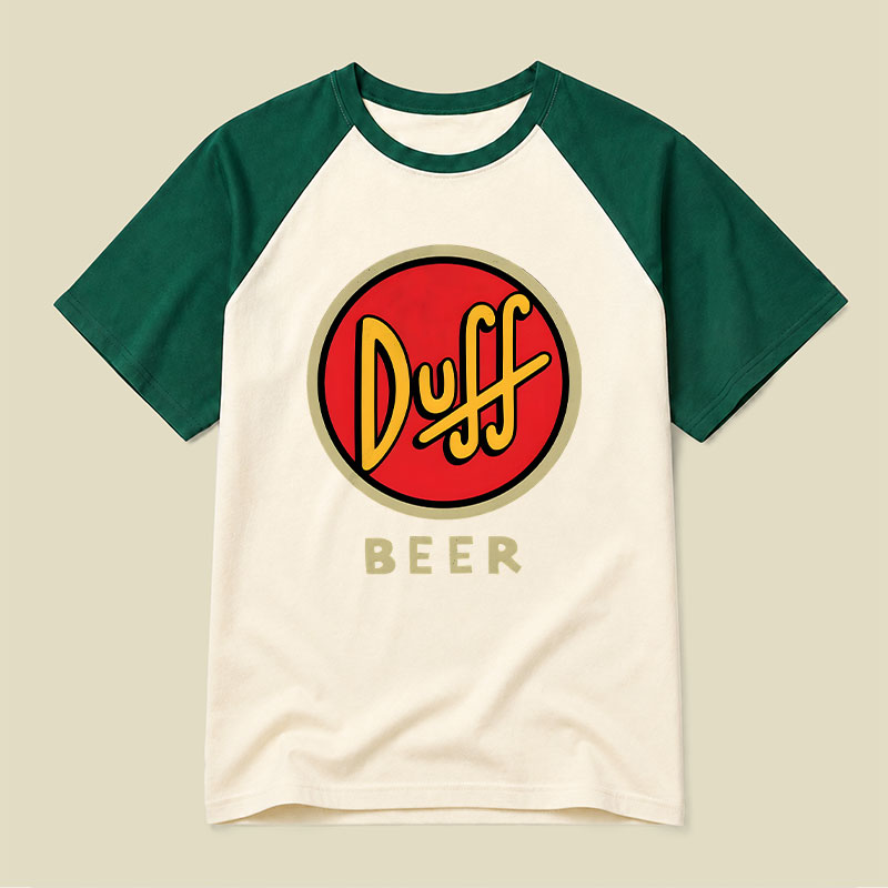 Duff Beer Raglan T-shirt