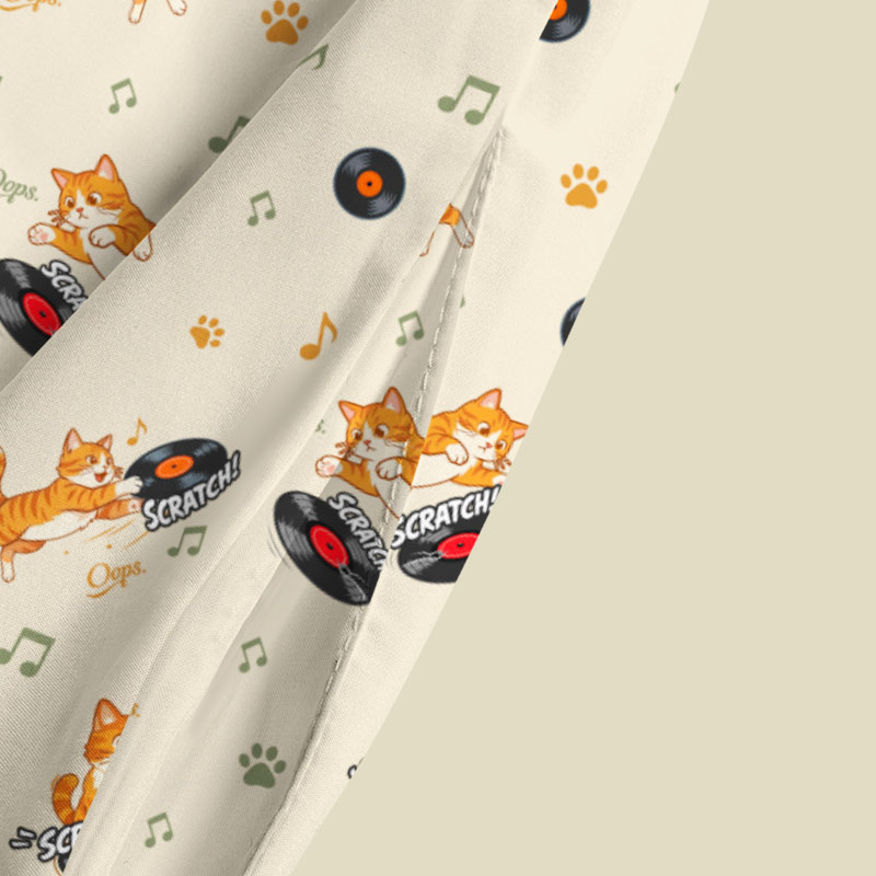 Scrath Cat Music Playful Maxi Dress