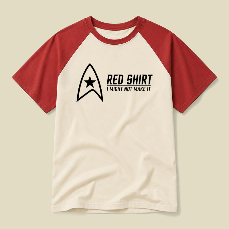 Retro Uniform Funny Quote Raglan T-shirt