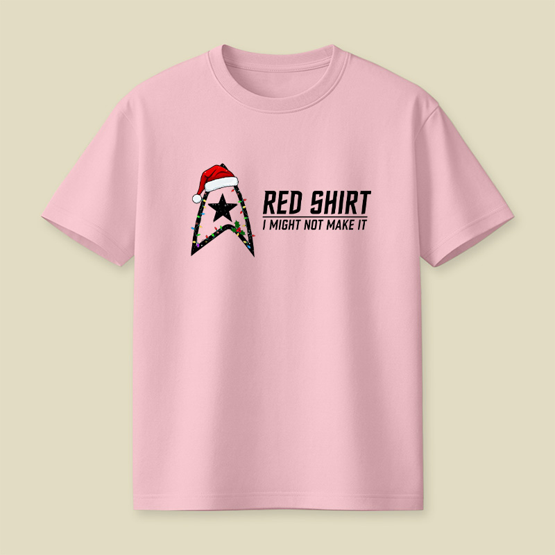 Retro Uniform Funny Quote Christmas Playful T-Shirt