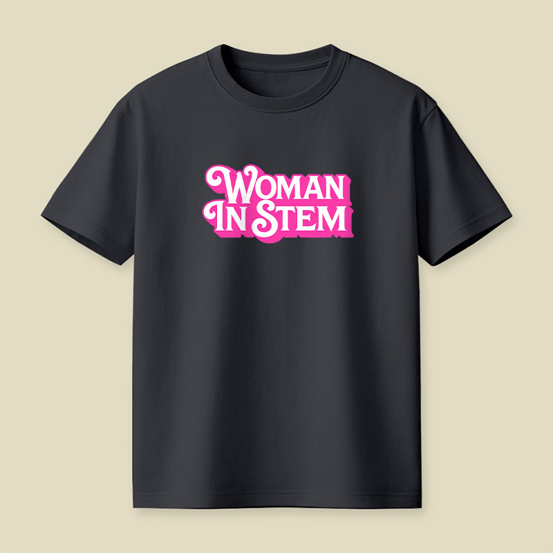 Woman In Stem Playful T-Shirt