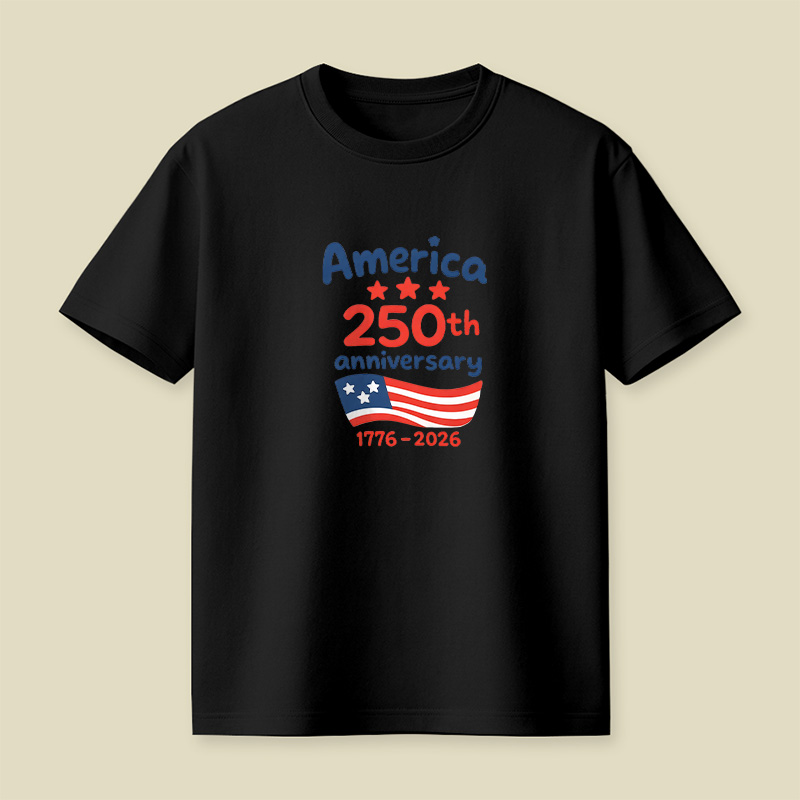 America 250th Anniversary 1776-2026 Playful T-Shirt