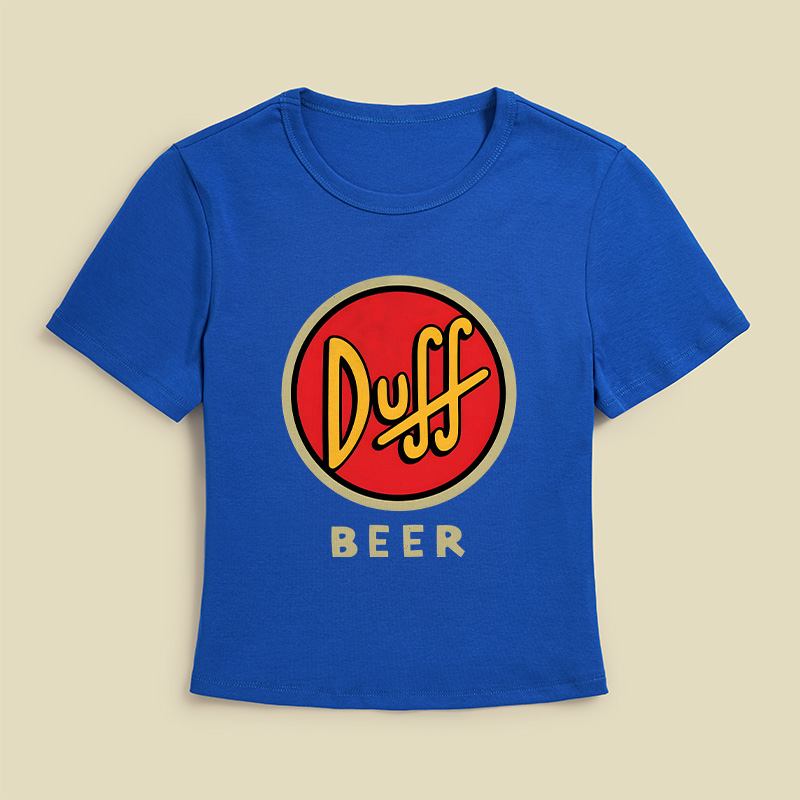 Duff Beer Geek Baby Tee