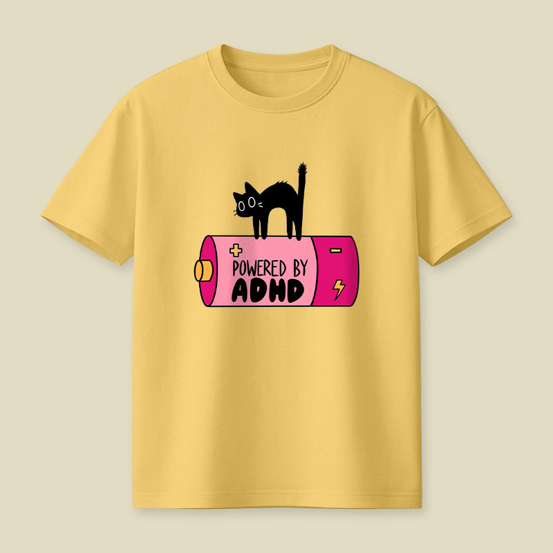 Powered By ADHD Playful T-Shirt