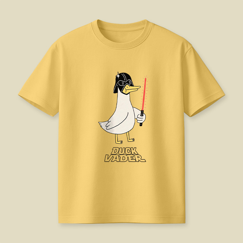 Galactic Duck Character Playful T-Shirt