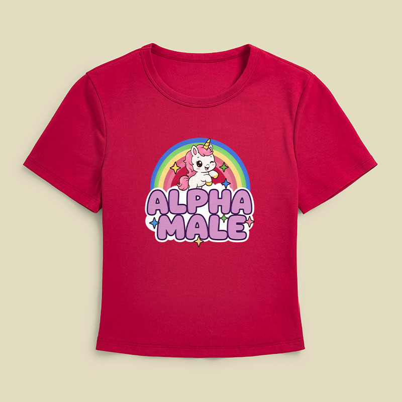 Alpha Male Geek Baby Tee