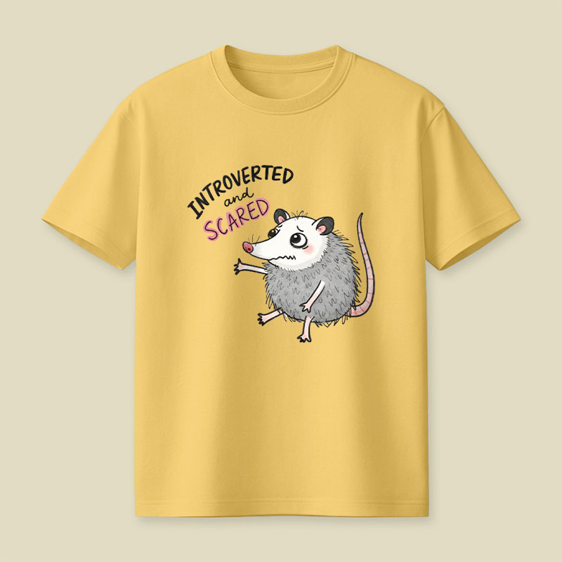 Introverted And Scared Playful T-Shirt