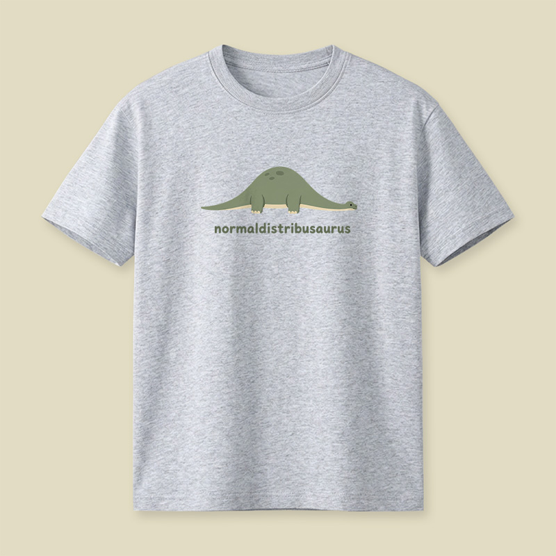Normal Distribusaurus Playful T-Shirt