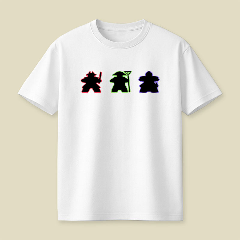 Meeples Game Playful T-Shirt