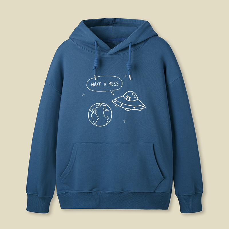 What A Mess Geek Hoodie