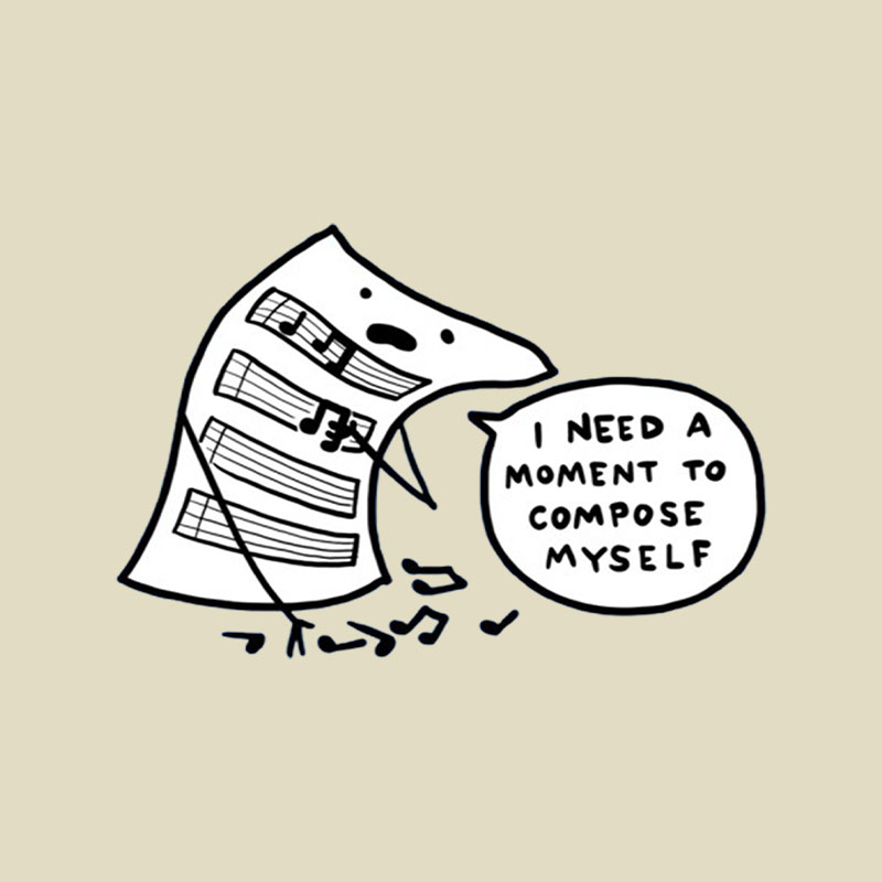 Compose Myself Playful T-Shirt