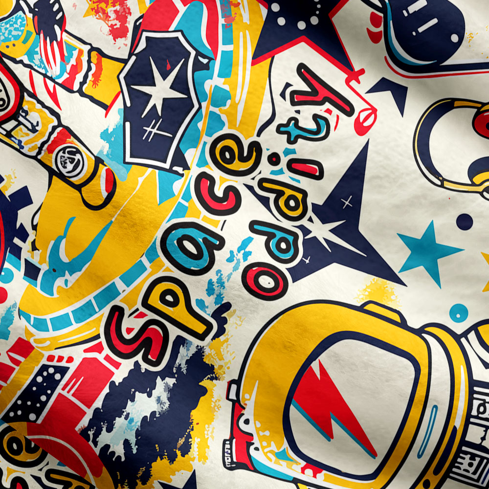Space Oddity Ugly Cardigan Sweater