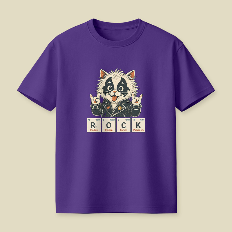 Rock Cat Playful T-Shirt