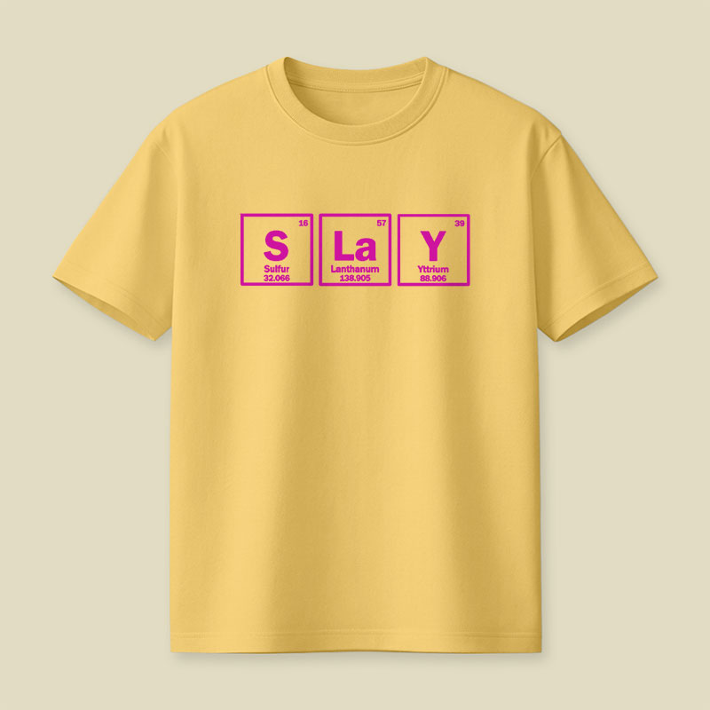 Chemistry Slay Playful T-Shirt