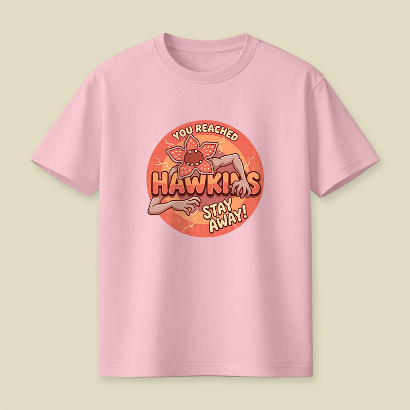 Stay Away from Hawkins Playful T-Shirt