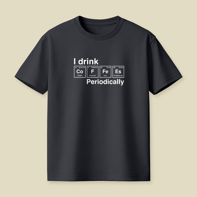 Coffee Elements Pun Playful T-Shirt