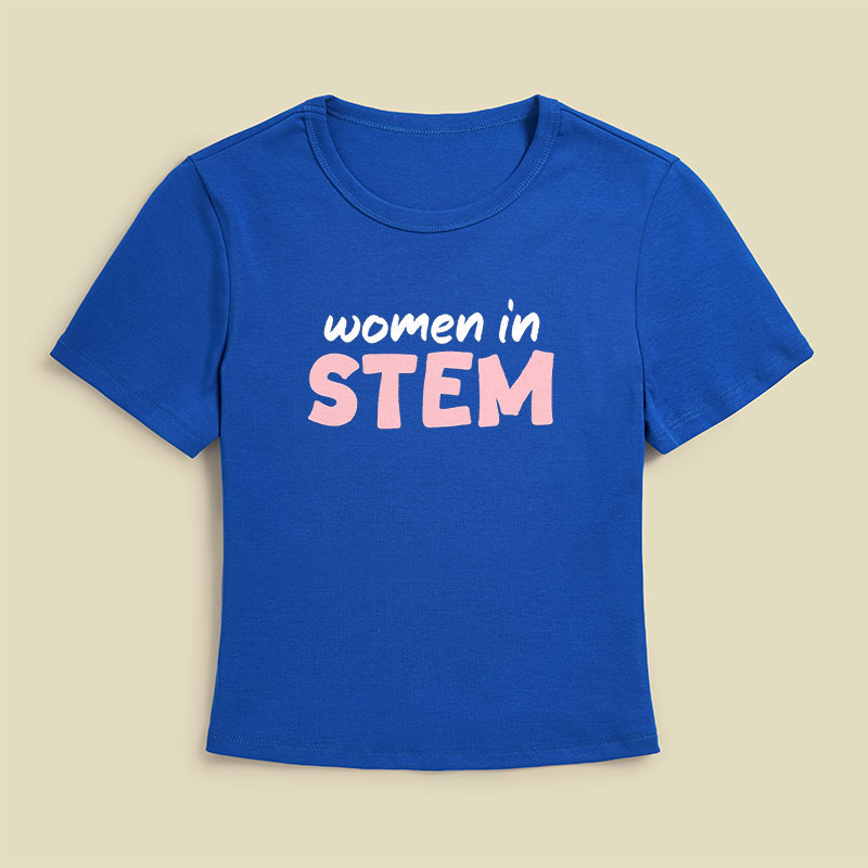 Women in Stem Geek Baby Tee