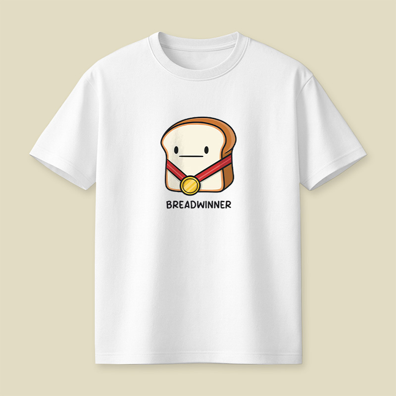 Breadwinner Toast Playful T-Shirt