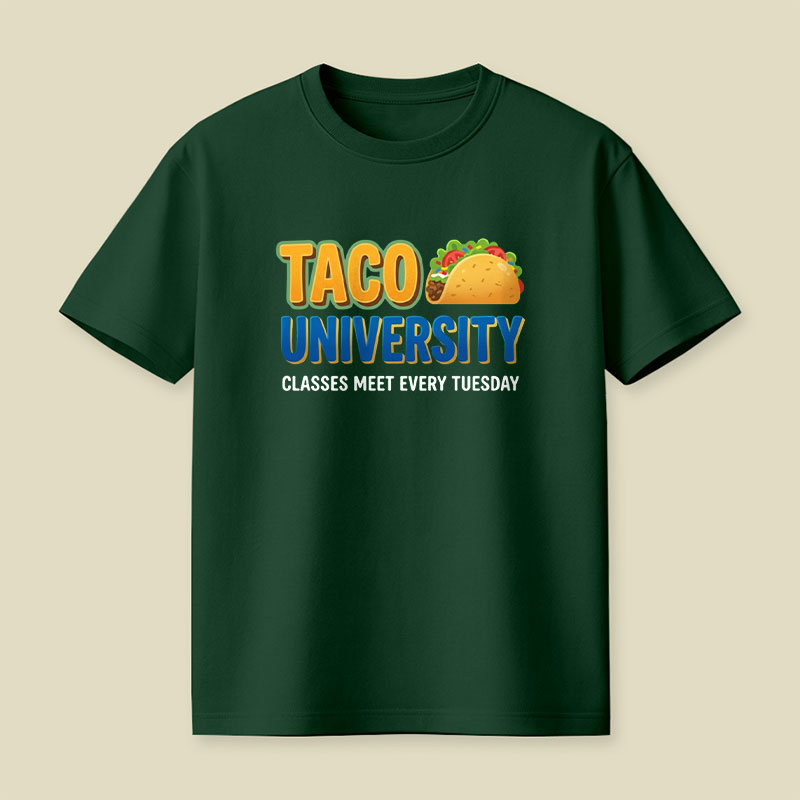 Taco University Playful T-Shirt