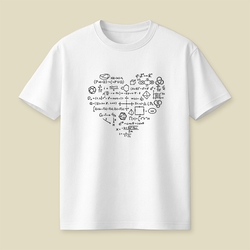 Mathematical Wonders Playful T-Shirt