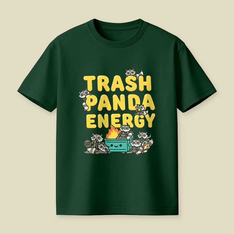 Trash Panda Energy Playful T-Shirt