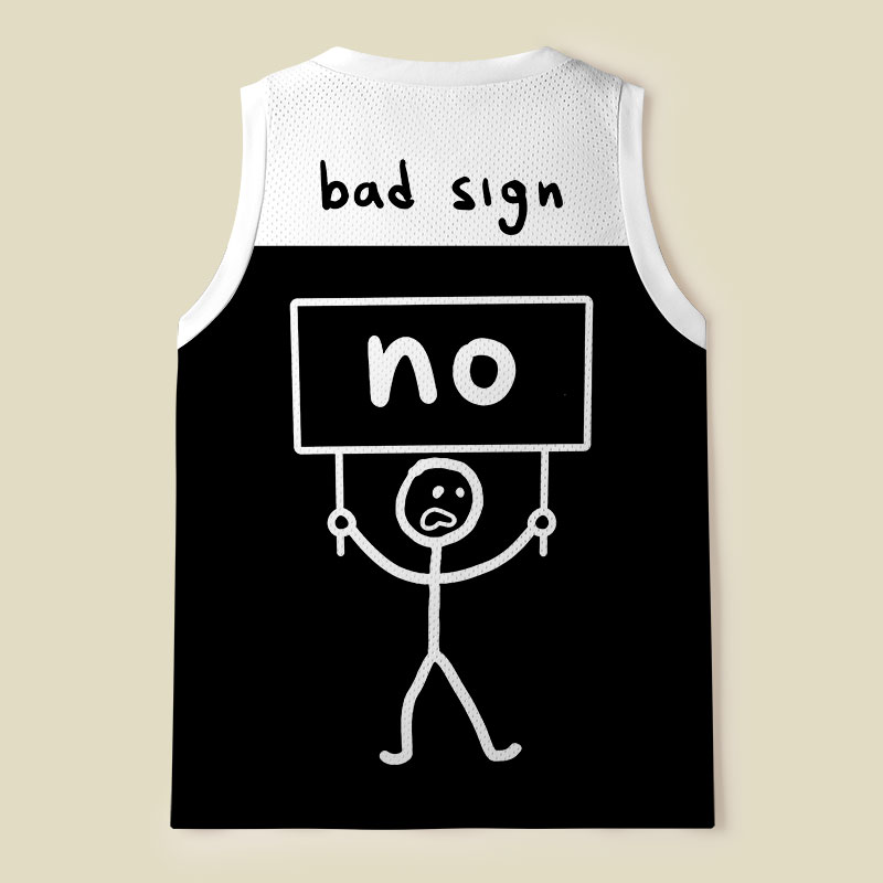 Not A Good Sign Mesh Tank Top