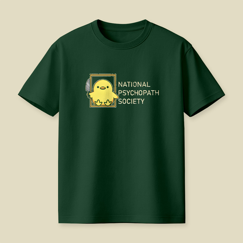 Duck Psychopath Society Playful T-Shirt