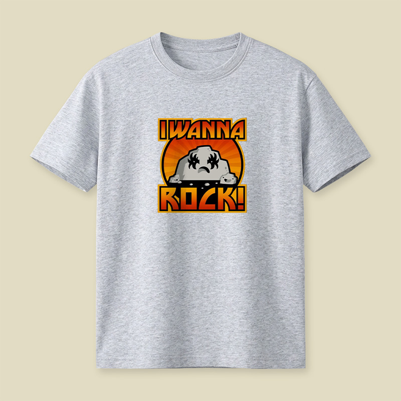 I Wanna Rock Rock Playful T-Shirt
