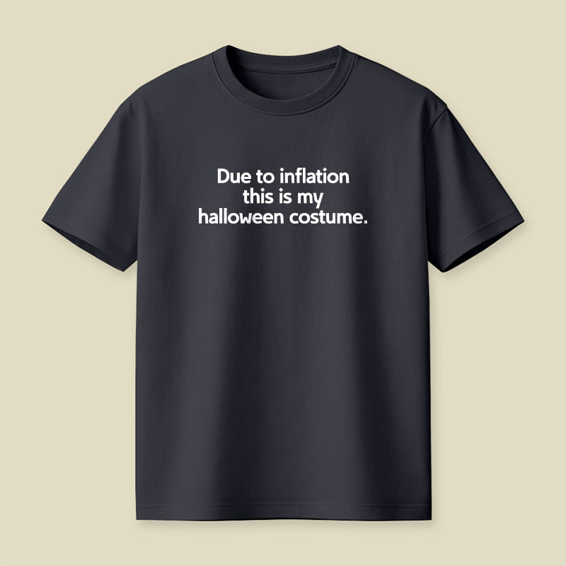 This Is My Halloween Costume Funny Playful T-Shirt