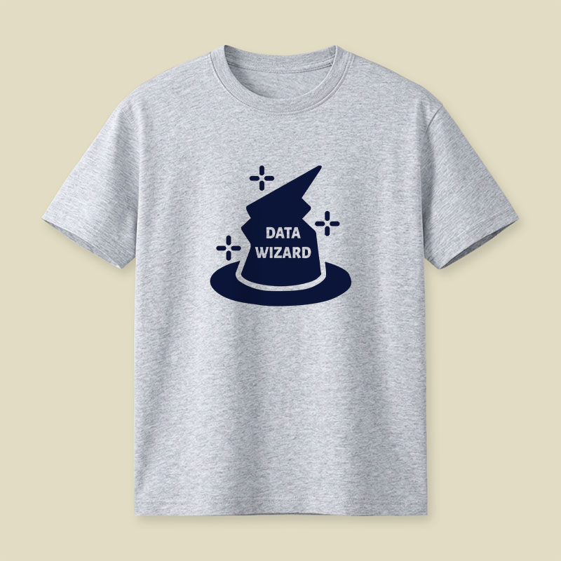 Data Wizard Playful T-Shirt