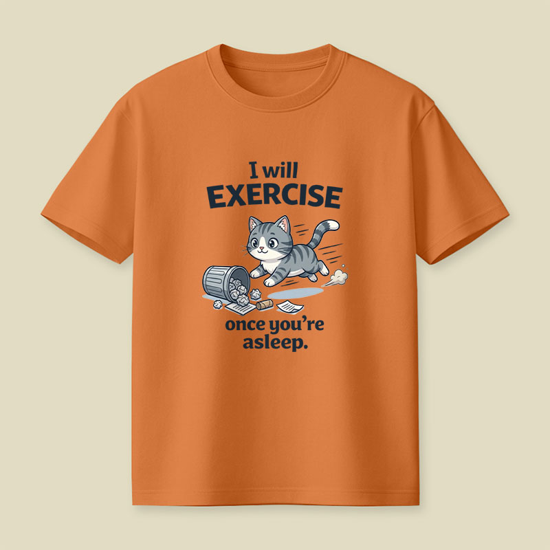 Late Night Exercise Playful T-Shirt