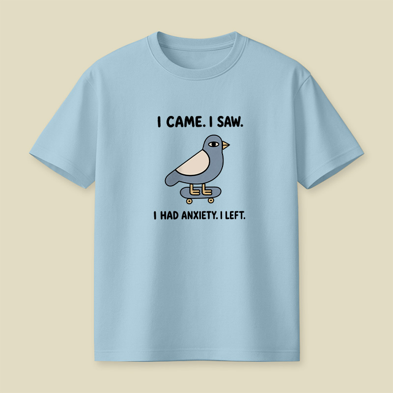 Funny Meme Bird Just Needs A Break Playful T-Shirt