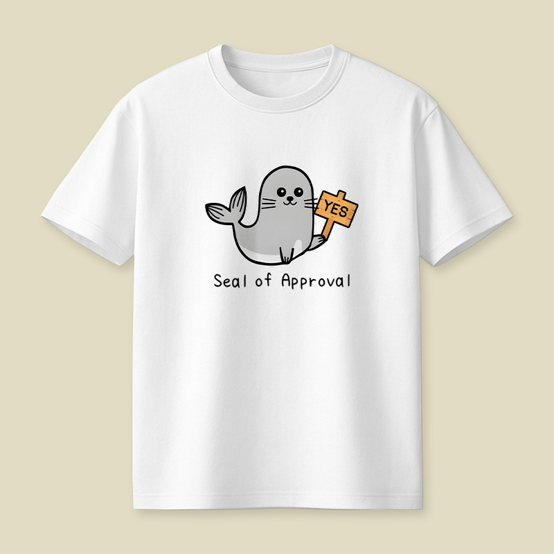 Seal Of Approval Playful T-Shirt