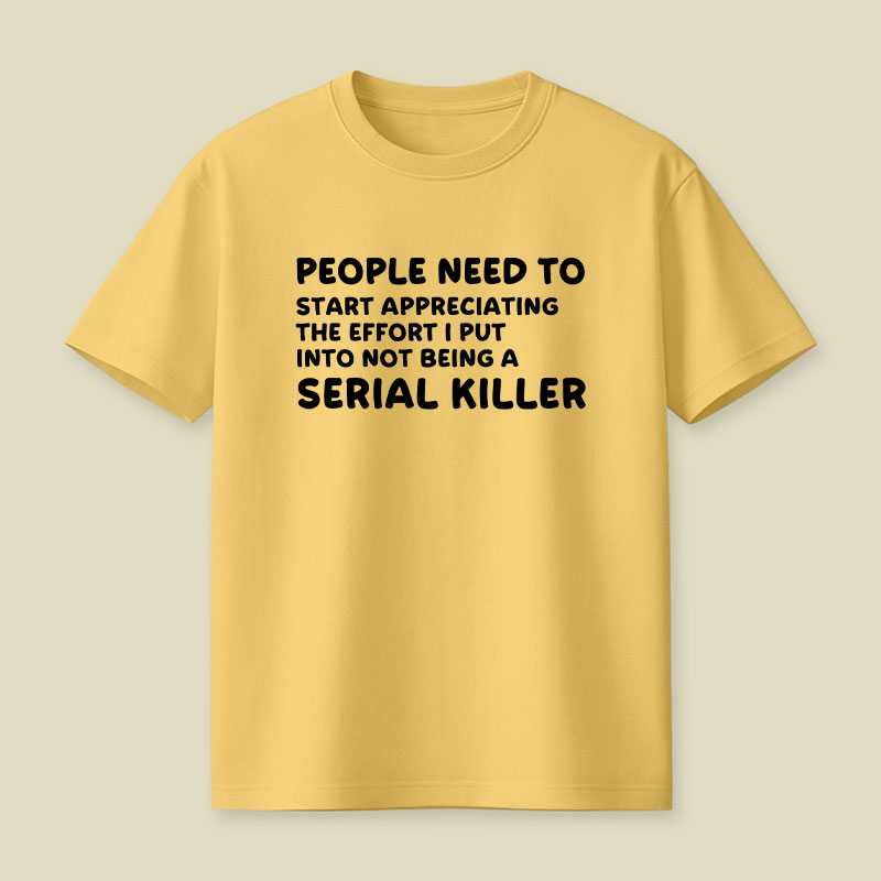 Serial Killer Playful T-Shirt