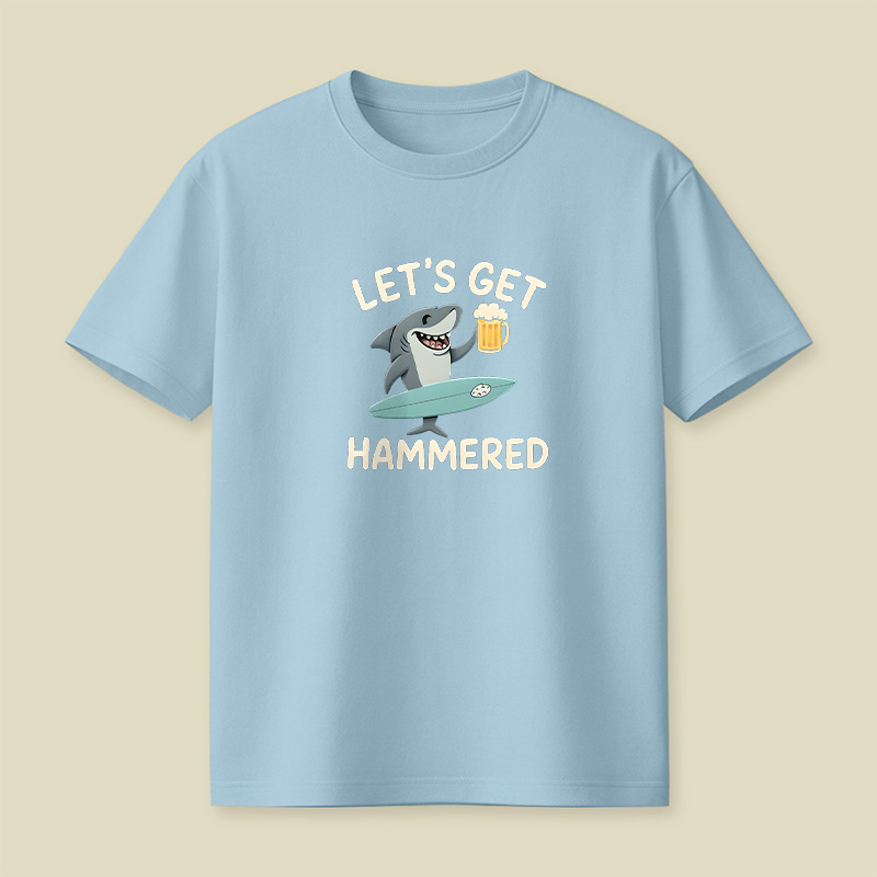 Hammered Shark Playful T-Shirt