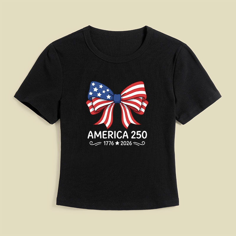America 250 Patriotic Geek Baby Tee