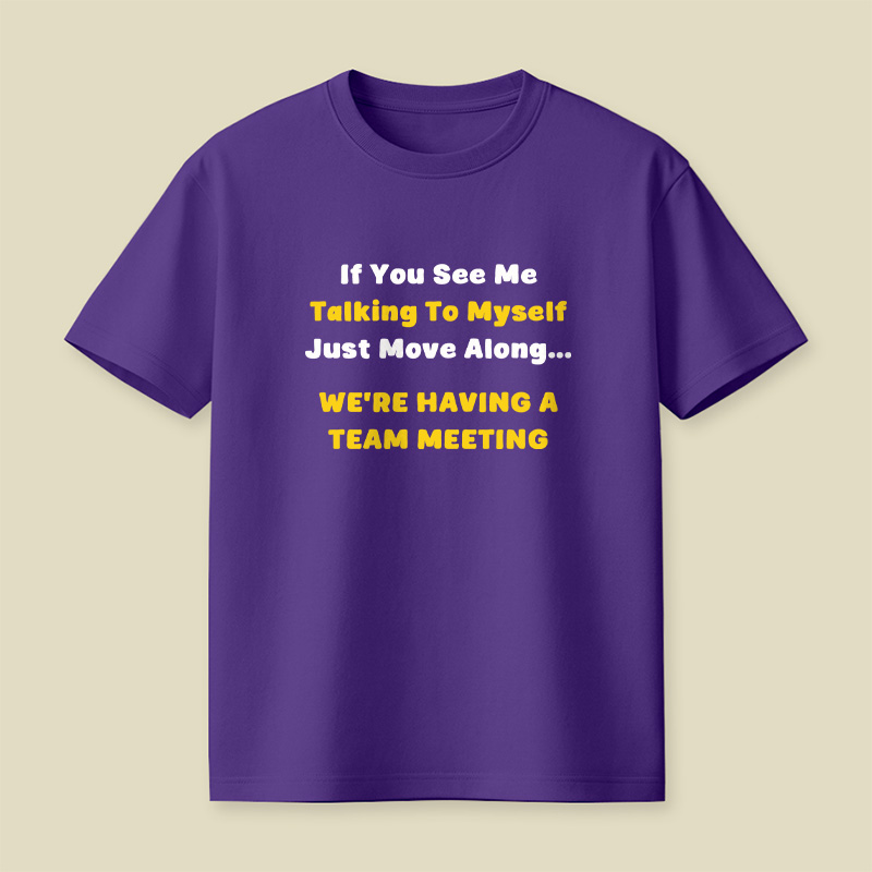 Team Meeting Playful T-Shirt