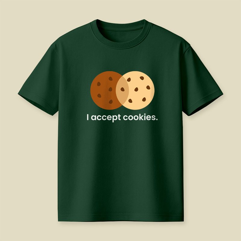I Accept Cookies Playful T-Shirt