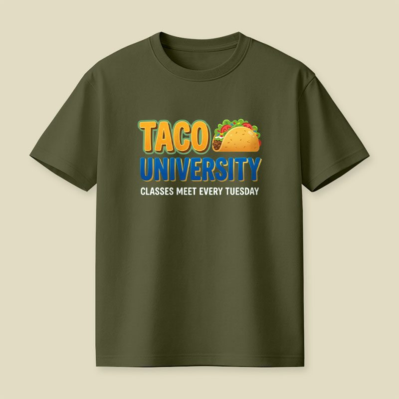 Taco University Playful T-Shirt
