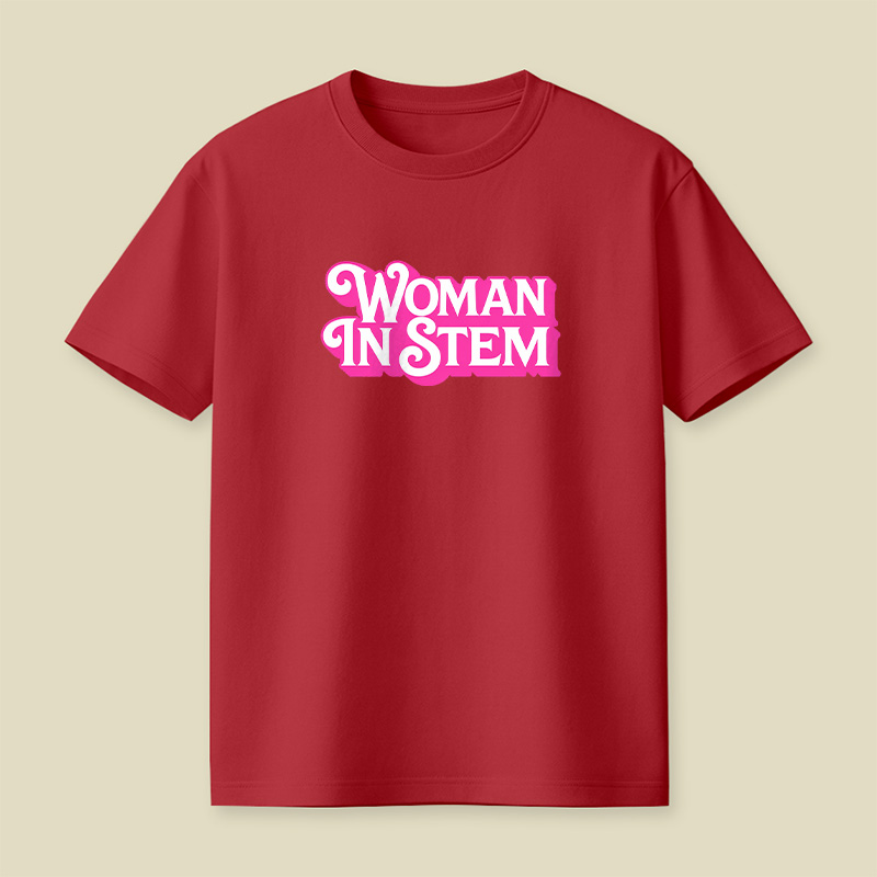 Woman In Stem Playful T-Shirt