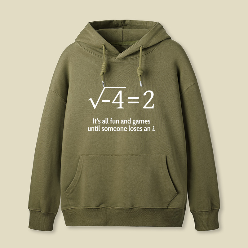 Math Joke Squad Geek Hoodie