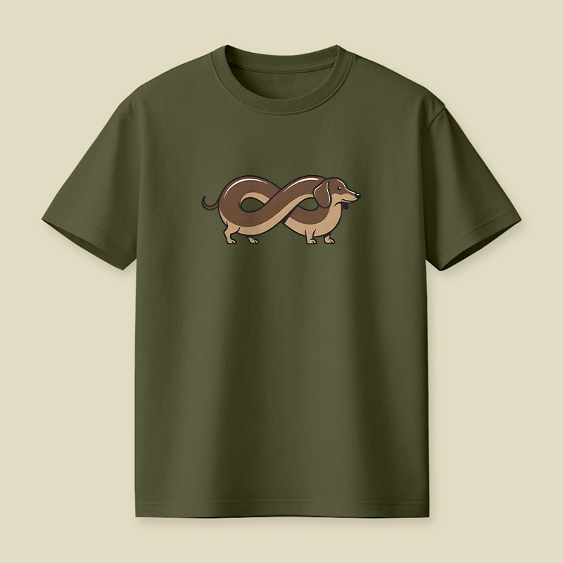 Infinity Dachshund Playful T-Shirt