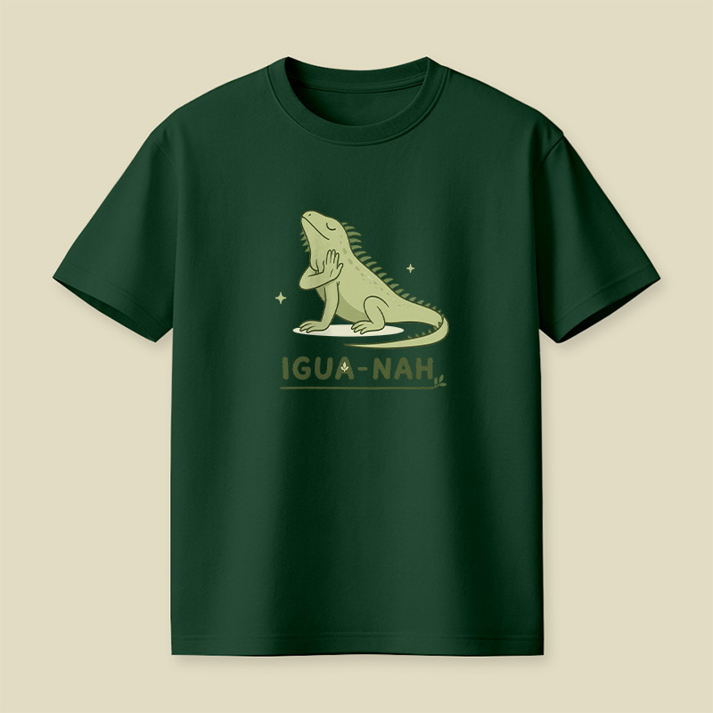 Igua-Nah Iguana Playful T-Shirt
