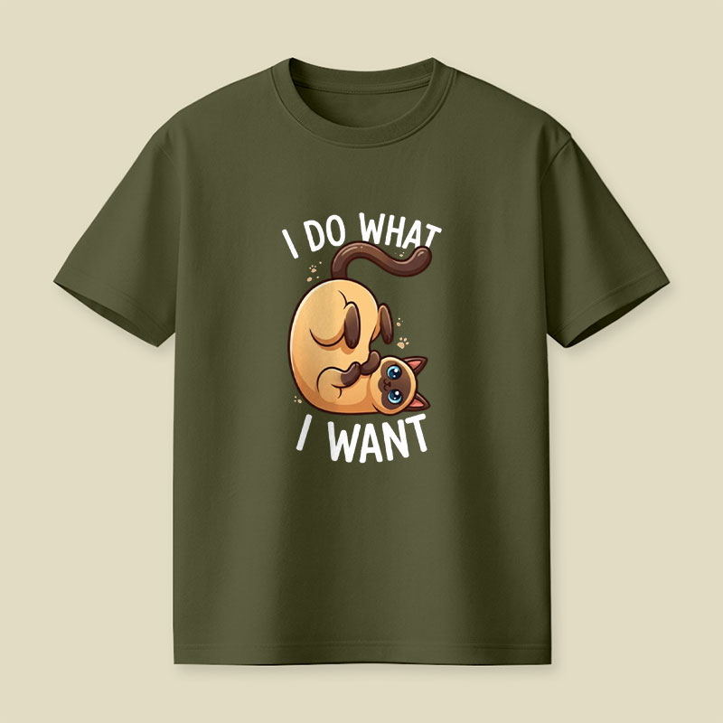 I Do What I Want Playful T-Shirt