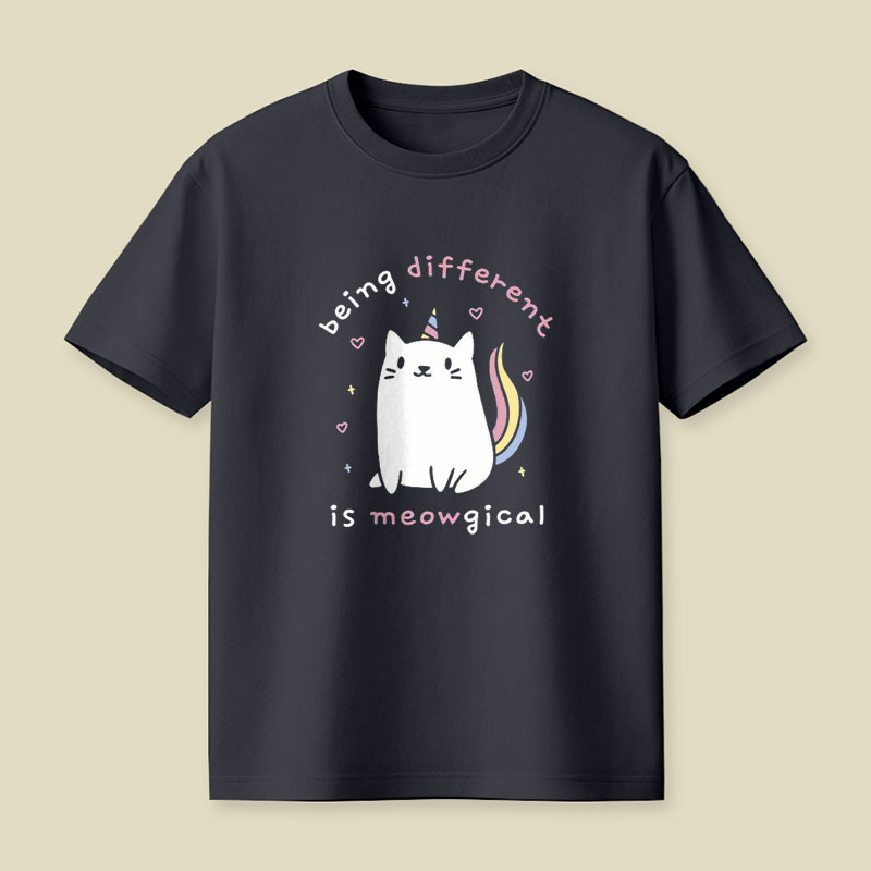 Being Different is Meowgical Playful T-Shirt