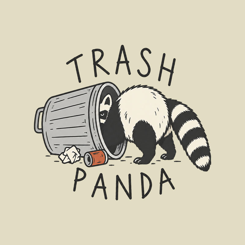 Trash Panda Playful T-Shirt
