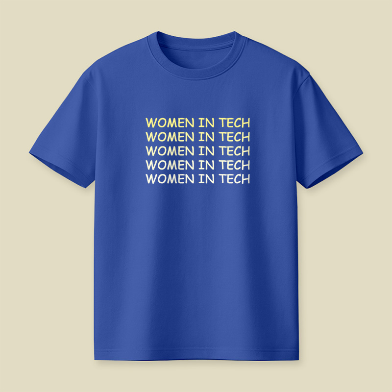 Women In Tech Playful T-Shirt