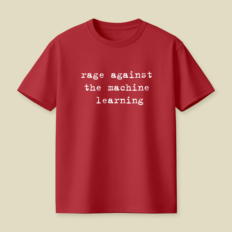 Machine Learning Rock Pun Playful T-Shirt