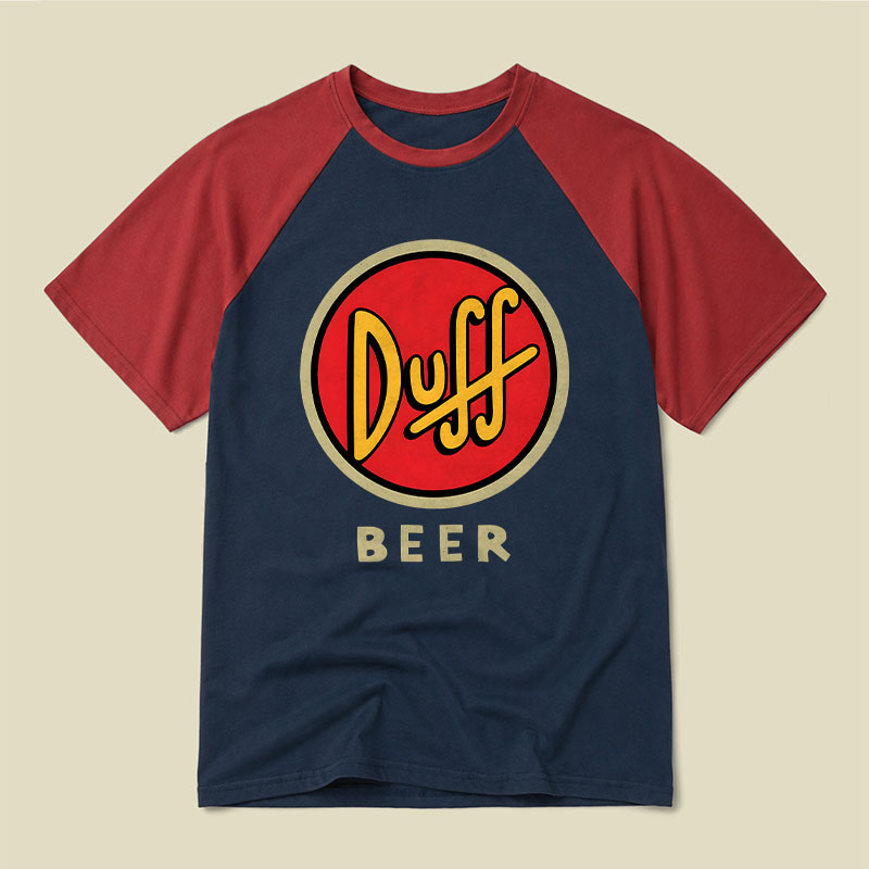 Duff Beer Raglan T-shirt